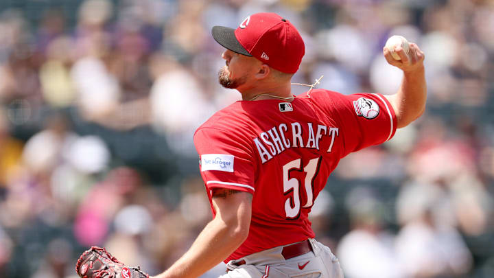 Cincinnati Reds starting pitcher Graham Ashcraft