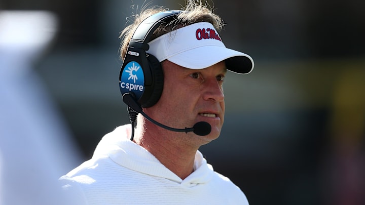 Ole Miss Rebels head coach Lane Kiffin