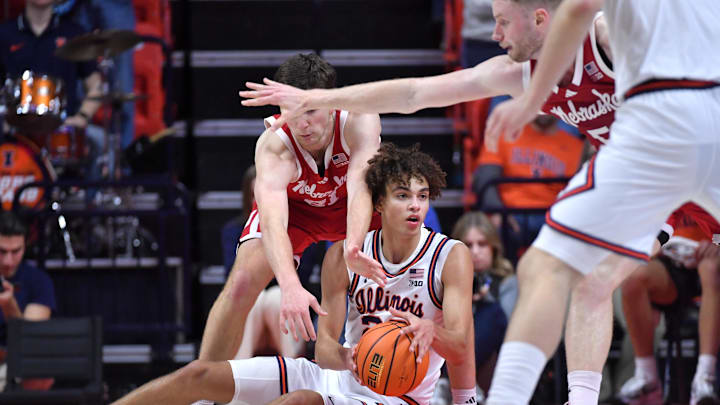  Illinois Fighting Illini guard Keaton Wagler 
