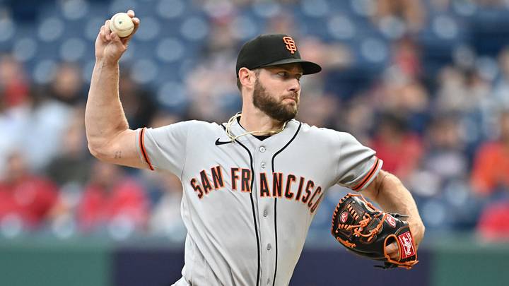 San Francisco Giants pitcher Adrian Houser has lowered his ERA from 5.38 to 4.08 since July 1. San Francisco Giants pitcher Adrian Houser has lowered his ERA from 5.38 to 4.08 since July 1.
