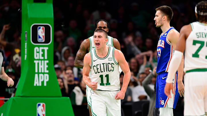 Payton Pritchard officially signed his four-year, $30 million contract extension on Tuesday. 