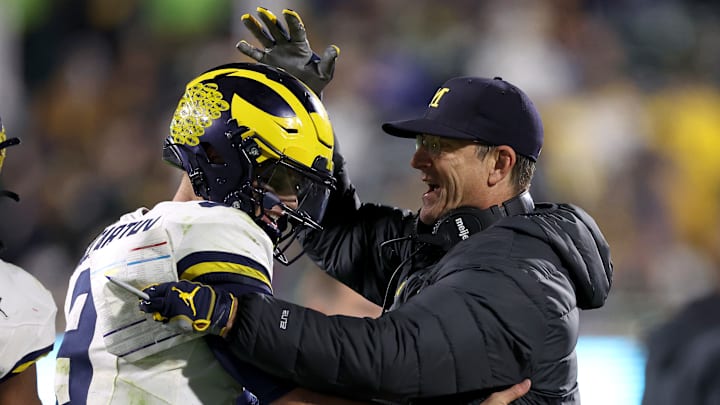 Jim Harbaugh, J.J. McCarthy, Michigan Wolverines