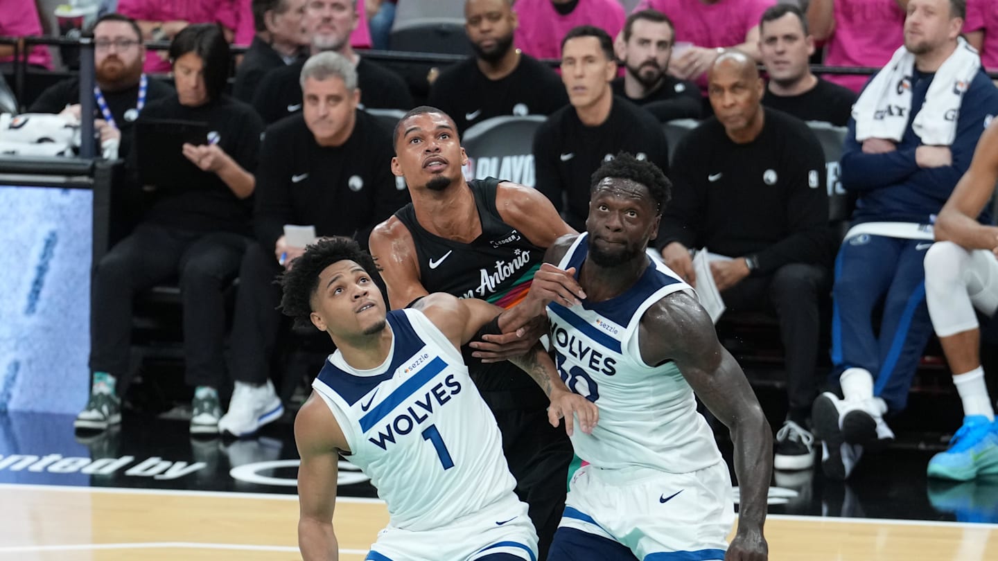 Blocks, Bricks, and a Big 4th Quarter: How the Wolves Beat the Spurs In Game 1
