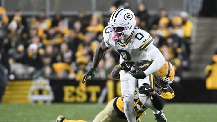 Green Bay Packers wide receiver Matthew Golden.