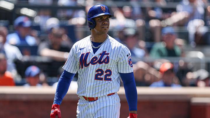 New York Mets left fielder Juan Soto is an interesting prop target on May 18. New York Mets left fielder Juan Soto is an interesting prop target on May 18.