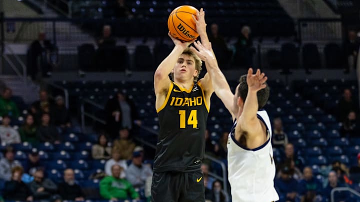 Idaho Vandals guard Kolton Mitchell.