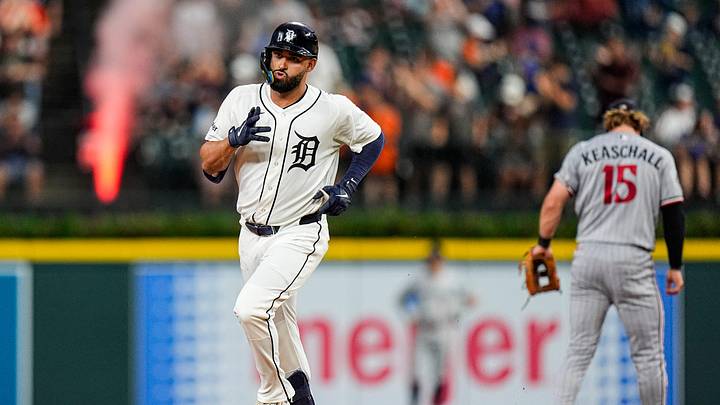 Detroit Tigers left fielder Riley Greene