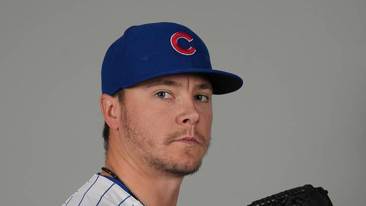 Feb 17, 2026; Mesa, AZ, USA; Chicago Cubs pitcher Justin Steele (35) poses for photo day at Sloan Park. Mandatory Credit: Rick Scuteri-Imagn Images Feb 17, 2026; Mesa, AZ, USA; Chicago Cubs pitcher Justin Steele (35) poses for photo day at Sloan Park. Mandatory Credit: Rick Scuteri-Imagn Images