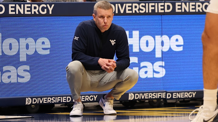 West Virginia University head coach Ross Hodge