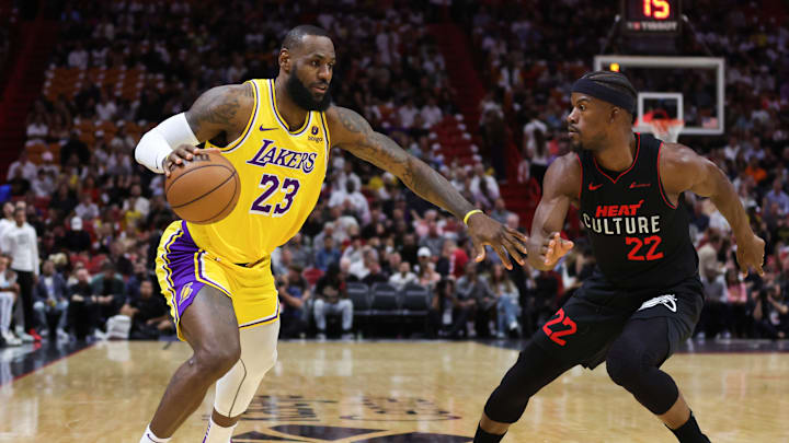 Los Angeles Lakers v Miami Heat