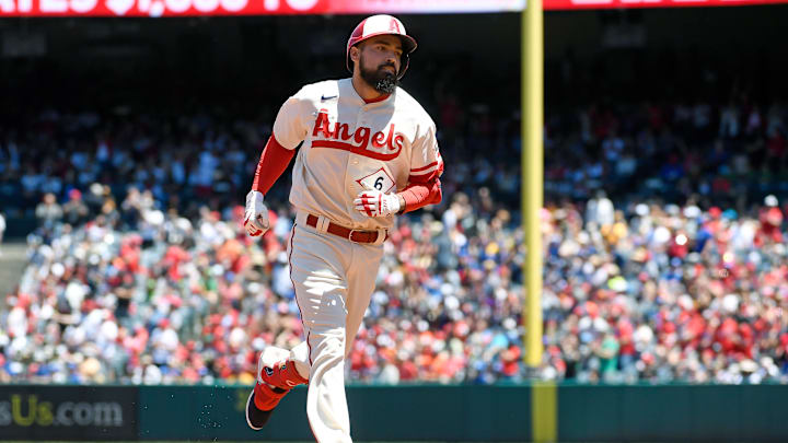Texas Rangers v Los Angeles Angels