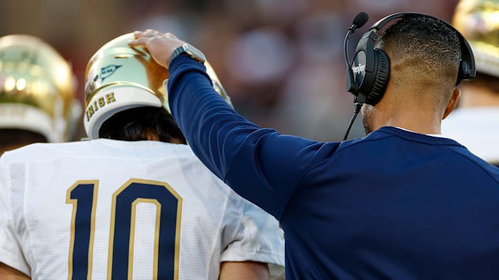 Marcus Freeman, Sam Hartman, Notre Dame Fighting Irish
