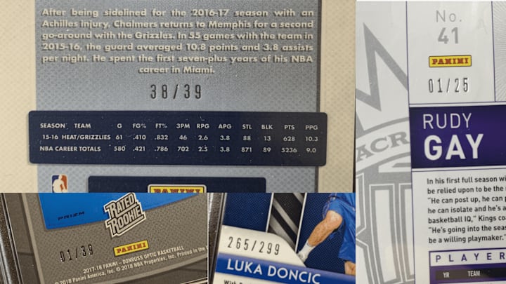 Sports Card Serial Numbers