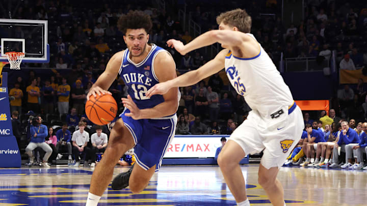  Duke Blue Devils forward Cameron Boozer (12) 