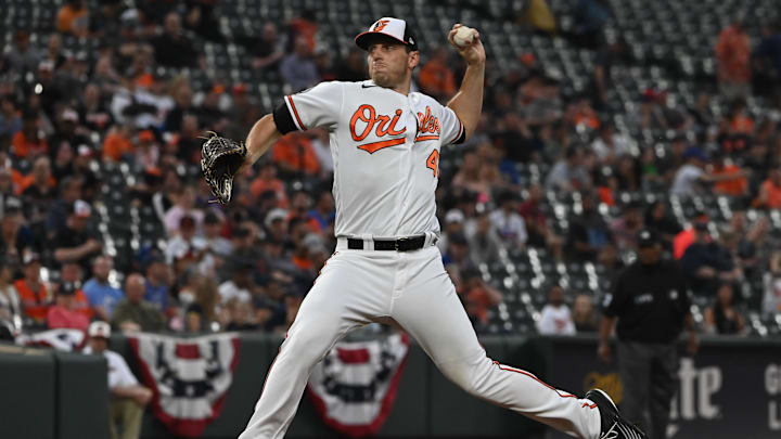 Baltimore Orioles starting pitcher John Means