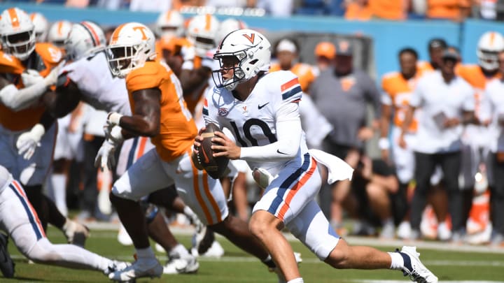 Anthony Colandrea has been named Virginia's week 1 starting quarterback. Who will be UVA's other starters on the week 1 depth chart. Anthony Colandrea has been named Virginia's week 1 starting quarterback. Who will be UVA's other starters on the week 1 depth chart.