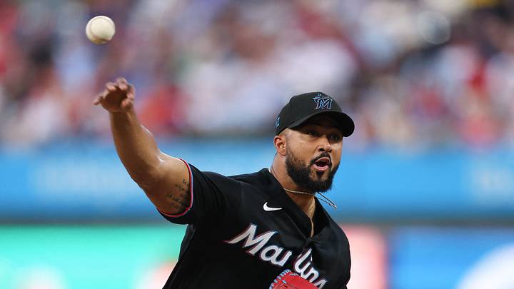  Miami Marlins pitcher Sandy Alcantara  Credit: Bill Streicher-Imagn Images