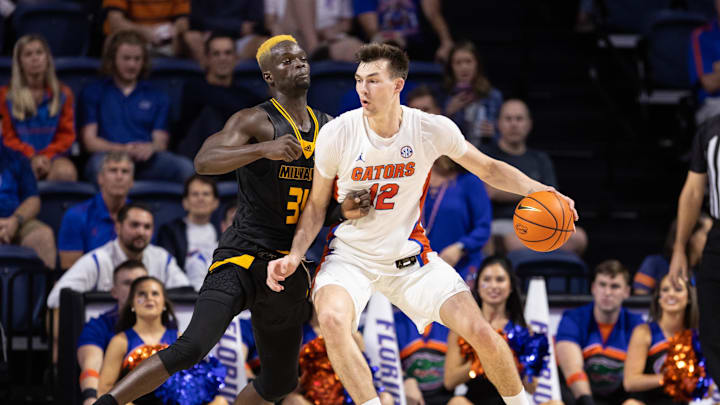 Florida Gators forward Colin Castleton.
