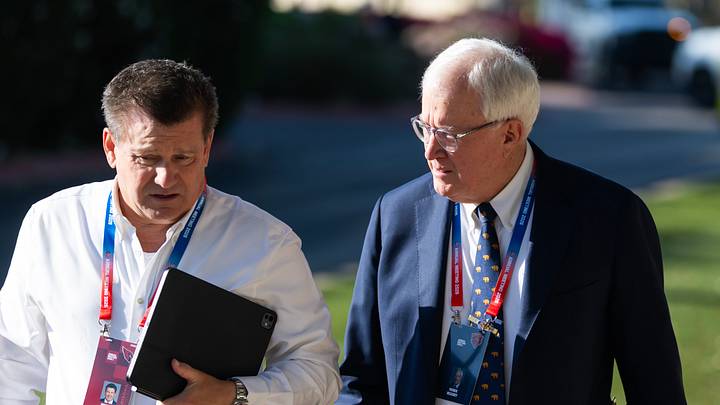 Arizona Cardinals owner Michael Bidwill (left) with Chicago Bears vice president Patrick McCaskey during the 2026 NFL Annual League Meeting at the Arizona Biltmore. Mandatory Credit: Mark J. Rebilas-Imagn Images Arizona Cardinals owner Michael Bidwill (left) with Chicago Bears vice president Patrick McCaskey during the 2026 NFL Annual League Meeting at the Arizona Biltmore. Mandatory Credit: Mark J. Rebilas-Imagn Images