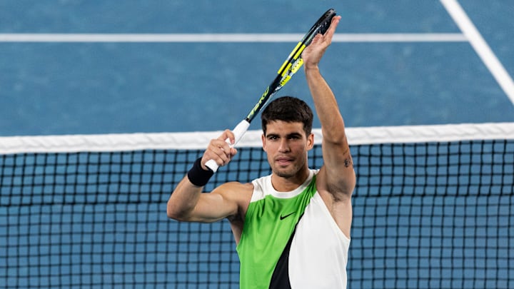 Carlos Alcaraz is a huge favorite against Yannick Hanfmann in Round 2 of the Australian Open.