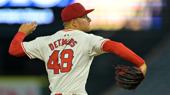 Texas Rangers v Los Angeles Angels