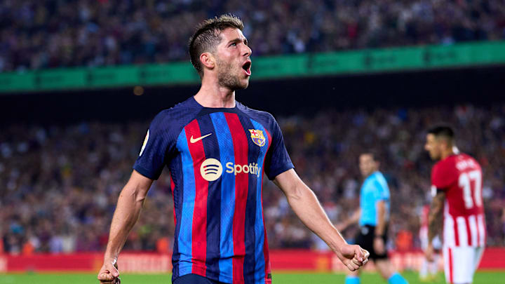 Sergi Roberto ouvre le score pour Barcelone