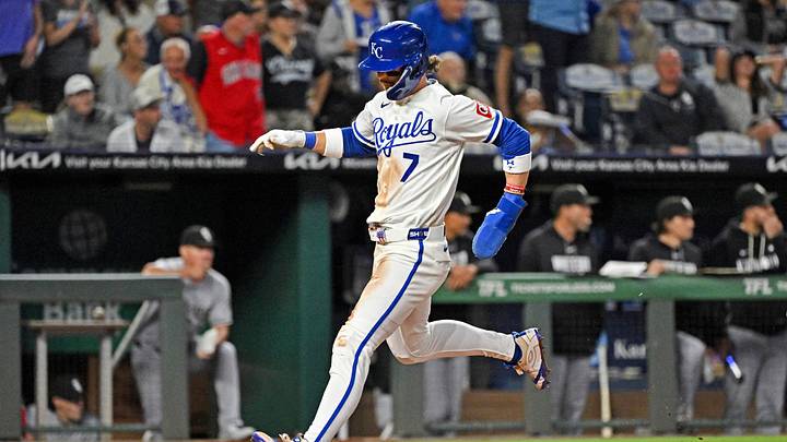 Kansas City Royals shortstop Bobby Witt Jr. is a solid prop target on Sept. 24. Kansas City Royals shortstop Bobby Witt Jr. is a solid prop target on Sept. 24.
