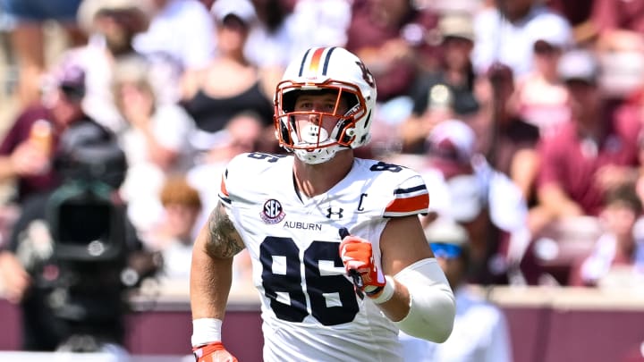 Auburn Tigers tight end Luke Deal is entering his sixth season Auburn Tigers tight end Luke Deal is entering his sixth season