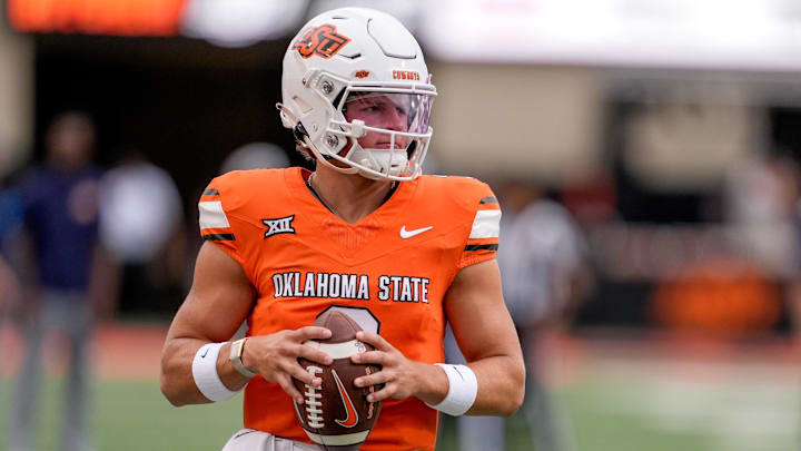 Oklahoma State Quarterback Hauss Hejny 