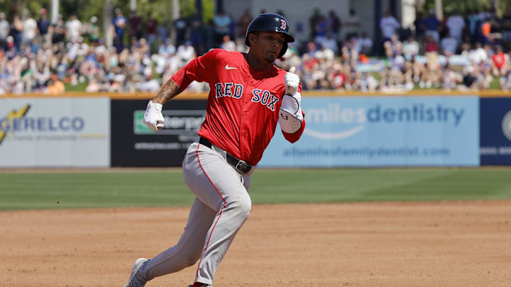 Boston Red Sox second base Vaughn Grissom Boston Red Sox second base Vaughn Grissom