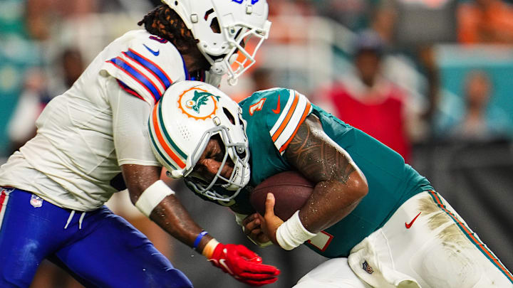 Tua Tagovailoa sufrió una conmoción cerebral en el juego de los Miami Dolphins vs. Buffalo Bills 