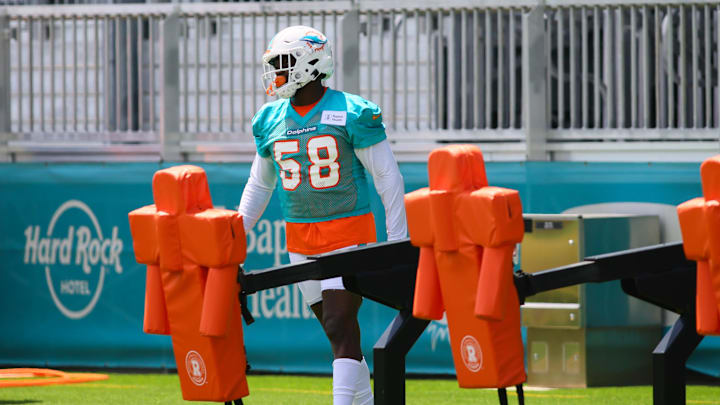 Miami Dolphins linebacker Shaquil Barrett. 