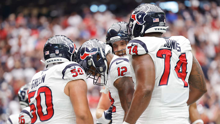 Kendrick Green, Nico Collins, Houston Texans