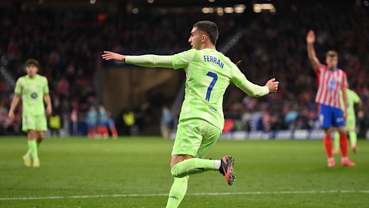 Ferrán Torres was one of the stars in Barcelona's comeback win over Atlético.