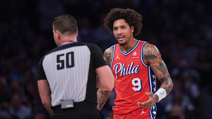 Philadelphia 76ers guard Kelly Oubre Jr. (9)