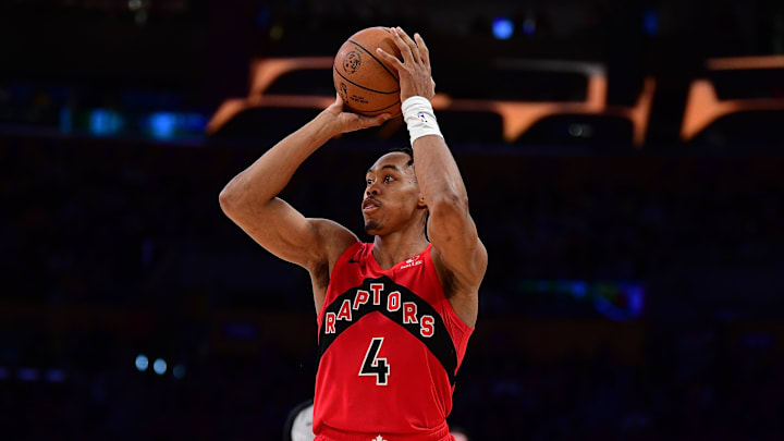 Scottie Barnes and the Raptors are road favorites in Portland on Friday night.