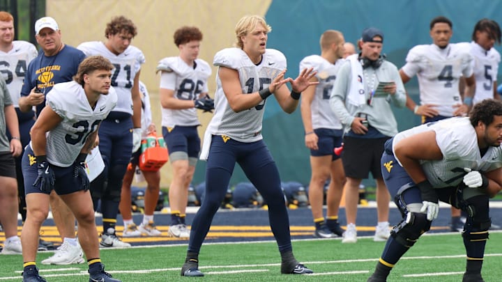 West Virginia University quarterback Scotty Fox Jr. West Virginia University quarterback Scotty Fox Jr.