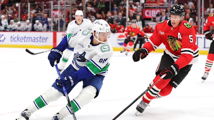 Vancouver Canucks v Chicago Blackhawks