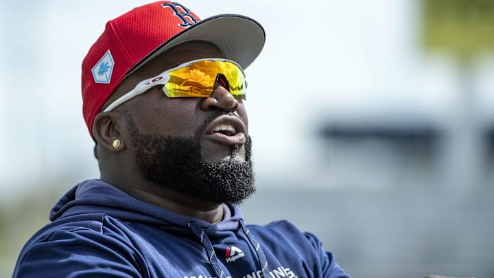 A David Ortiz se le veía con Rafael Devers en los entrenamientos primaverales de Boston Red Sox A David Ortiz se le veía con Rafael Devers en los entrenamientos primaverales de Boston Red Sox