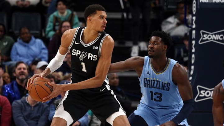 San Antonio Spurs center Victor Wembanyama.
