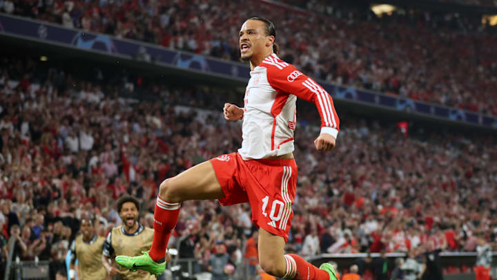 Leroy Sané feiert den 1:1-Ausgleich