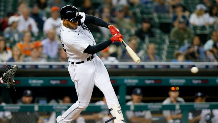Reyes pertenece en la MLB a los Tigres de Detroit