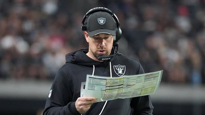  Las Vegas Raiders head coach Klint Kubiak 