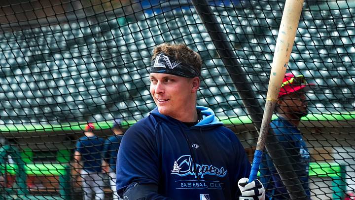 Columbus Clippers’s Cooper Ingle waits for the pitch during practice at Huntington Park on Wednesday, March 25, 2026 in Columbus, Ohio. Columbus Clippers’s Cooper Ingle waits for the pitch during practice at Huntington Park on Wednesday, March 25, 2026 in Columbus, Ohio.