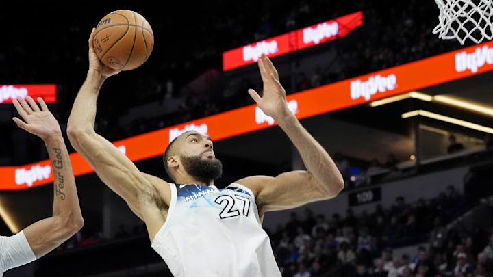 Minnesota Timberwolves center Rudy Gobert Minnesota Timberwolves center Rudy Gobert