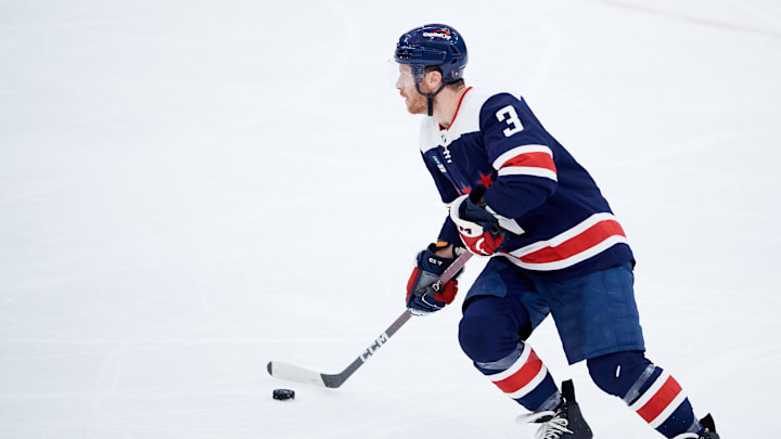 Nick Jensen, Washington Capitals Mandatory Credit: Hannah Foslien-USA TODAY Sports