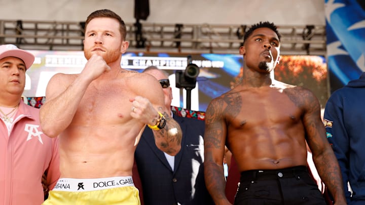 Canelo Alvarez v Jermell Charlo - Weigh-in