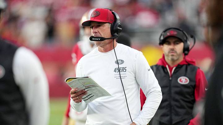 San Francisco 49ers head coach Kyle Shanahan San Francisco 49ers head coach Kyle Shanahan