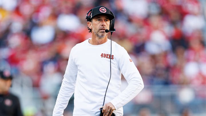 San Francisco 49ers head coach Kyle Shanahan