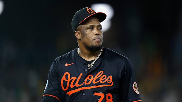Baltimore Orioles pitcher Yennier Cano